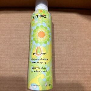 amika undone texture spray‎ hair care